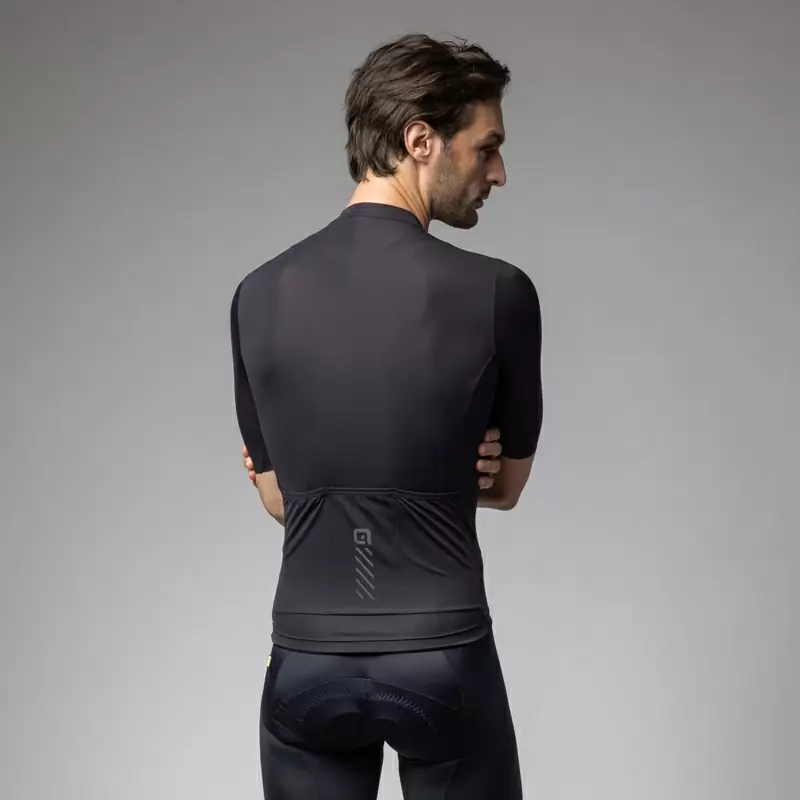 Maglia A Maniche Corte Color Block Pragma Nero Taglia XXS #1