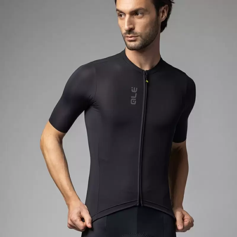 Maglia A Maniche Corte Color Block Pragma Nero Taglia XXS #2