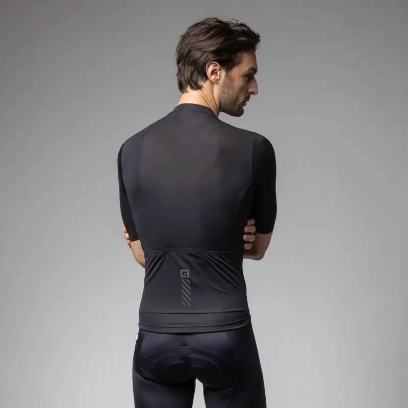 Kurzarm Trikot Color Block Pragma Schwarz Größe L #1