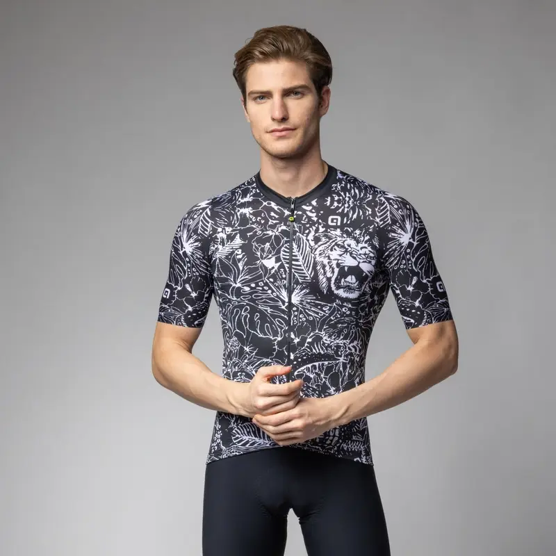 Maglia A Maniche Corte Safari Pragma Nero Taglia XXS - image