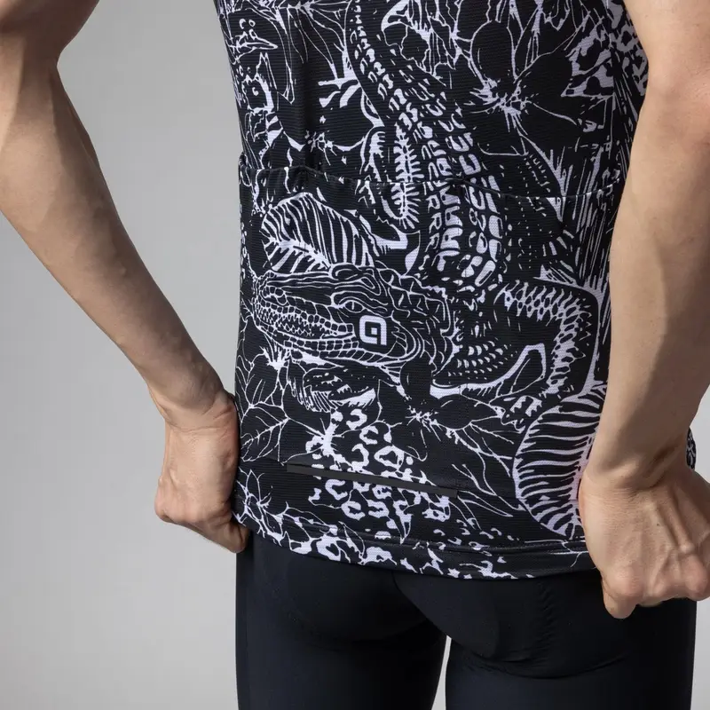 Maglia A Maniche Corte Safari Pragma Nero Taglia XXS #5