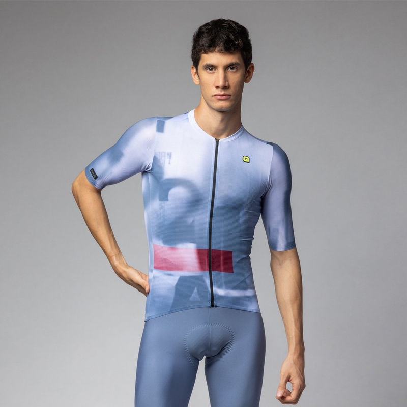 Short Sleeve Jersey Sound PR-E Blue Size S