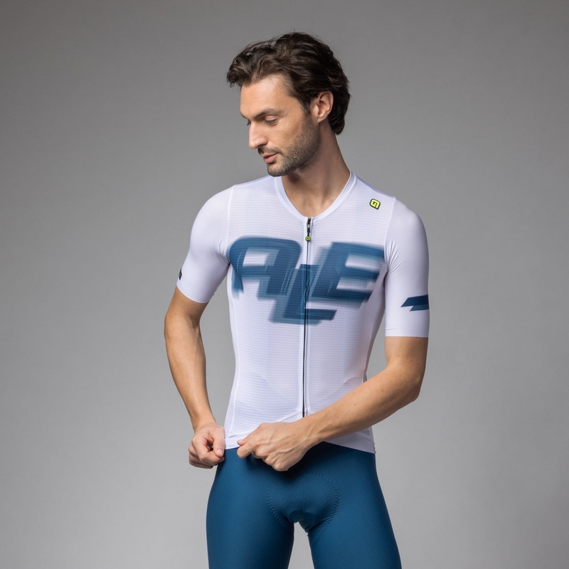 Maillot À Manches Courtes Sauvage PR-E Blanc Taille XXS