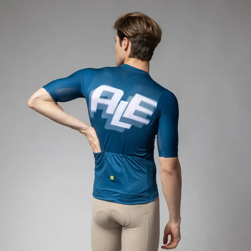 Maglia A Maniche Corte Sauvage PR-E Blu Taglia XXS #1