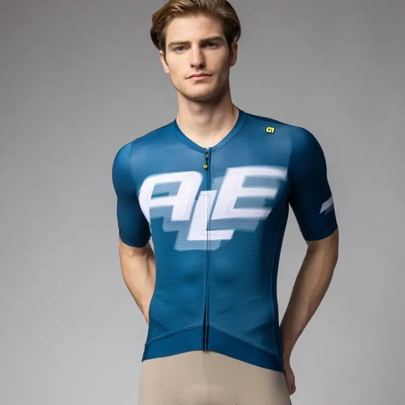 Maglia A Maniche Corte Sauvage PR-E Blu Taglia XXS #2