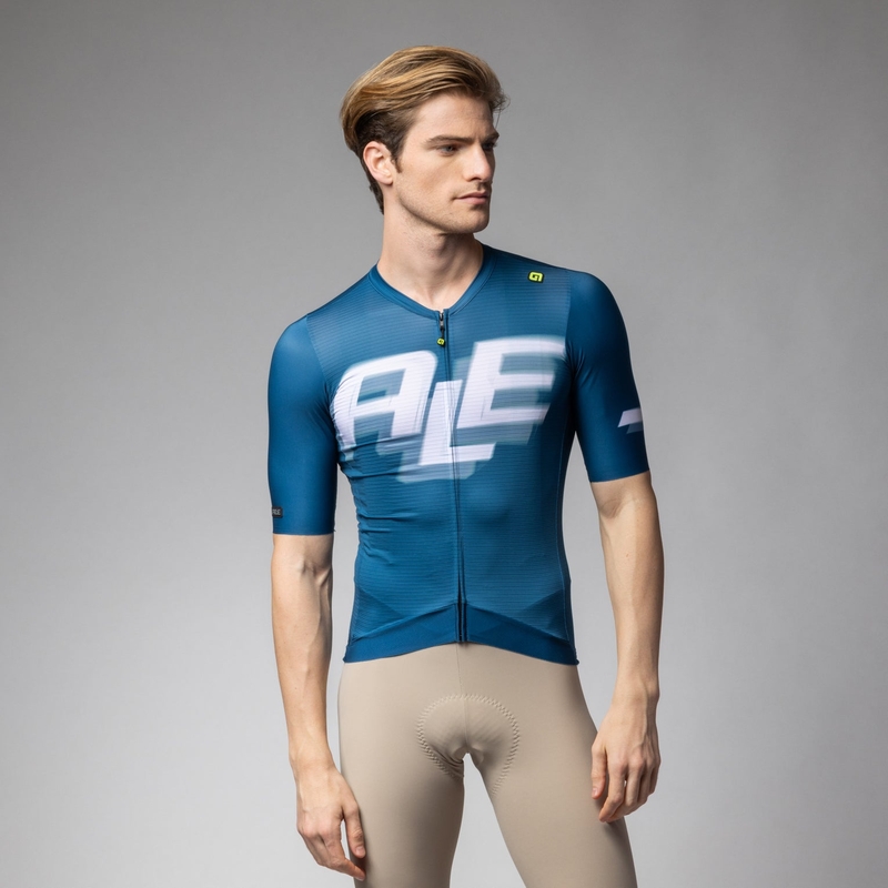 Sauvage PR-E Short Sleeve Jersey Blue Size XXXXL
