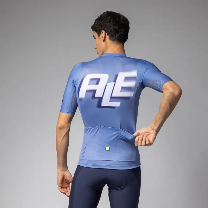 Maglia A Maniche Corte Sauvage PR-E Azzurro Taglia XXS #1