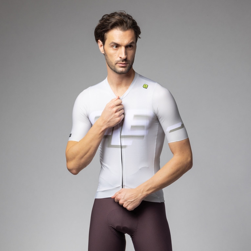 Sauvage PR-E Kurzarmtrikot Beige Größe M