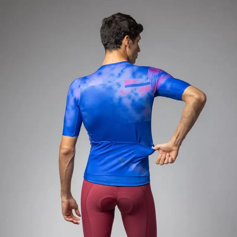 Maglia A Maniche Corte Atmosfera PR-E Blu/Rosa Taglia S #1