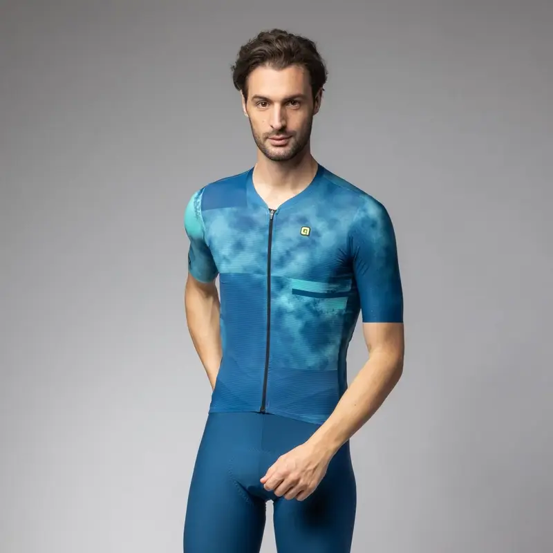 Maillot À Manches Courtes Atmosphere PR-E Bleu/Bleu Clair Taille XXS - image
