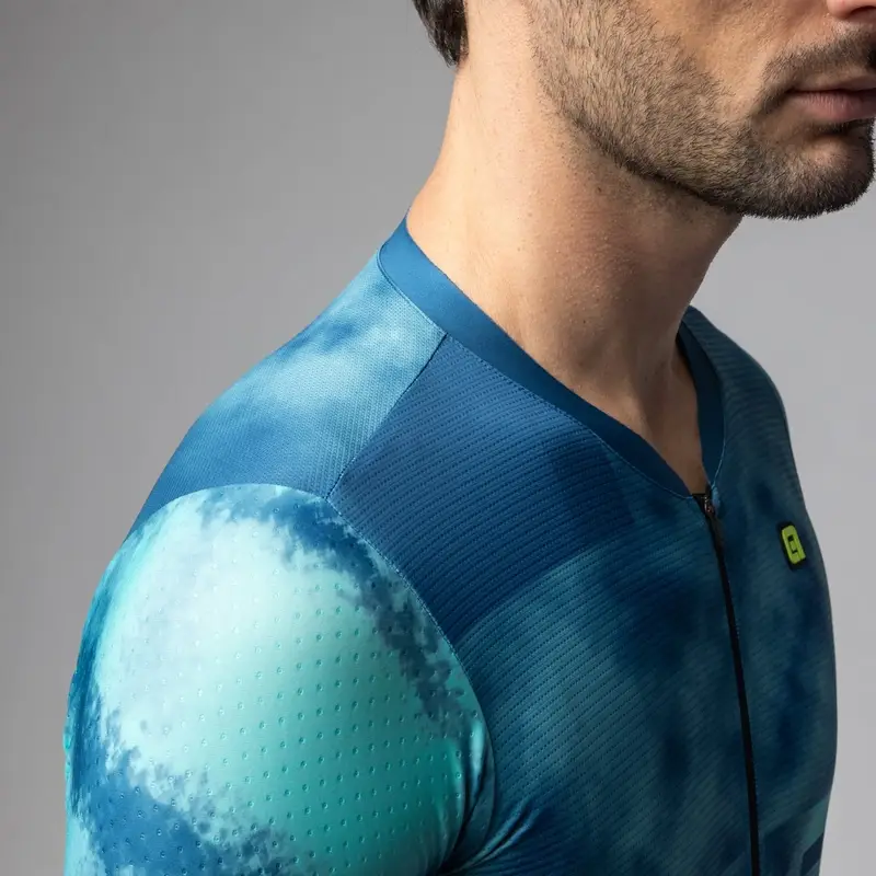 Maillot À Manches Courtes Atmosphere PR-E Bleu/Bleu Clair Taille XXS #4