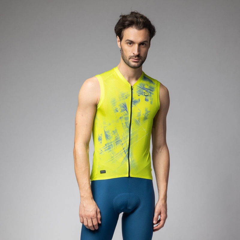 Maglia Smanicata Mirror PR-E Verde Taglia XXXL