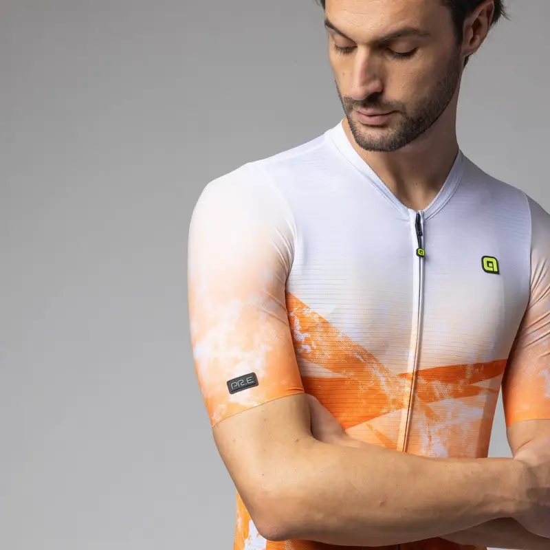 Maglia A Maniche Corte Quartz PR-E Arancio Taglia XXS #3