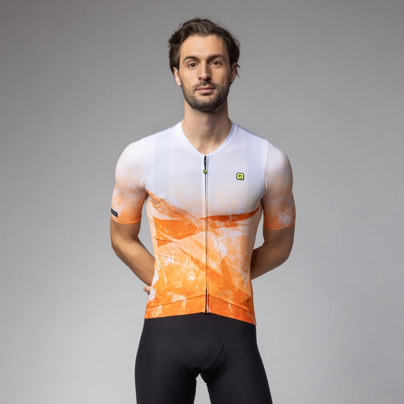 Maillot Manches Courtes Quartz PR-E Orange Taille XXXL