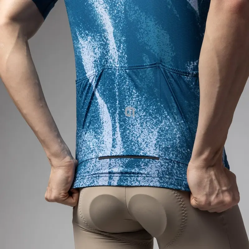 Maglia A Maniche Corte Trace Pragma Blu Taglia XS #5