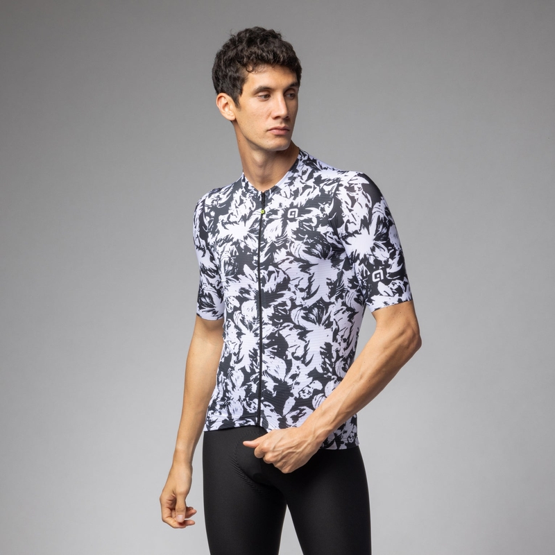 Maillot À Manches Courtes Essenza Pragma Noir Taille M