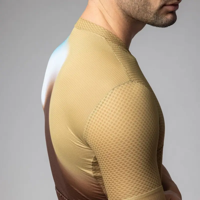 Maglia A Maniche Corte Flash PR-E Oro Taglia XXS #3