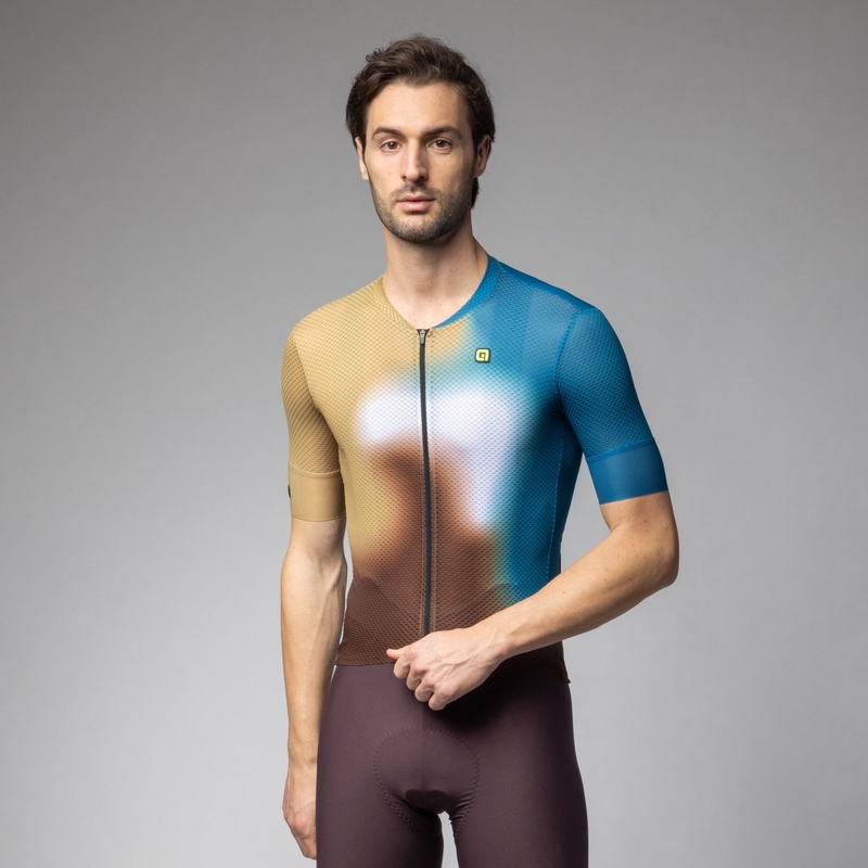 Short Sleeve Flash PR-E Gold Jersey Size M