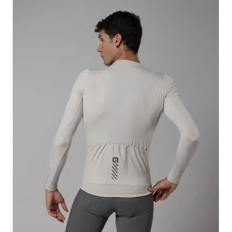 Langarm Trikot Color Block Pragma Grau Größe L #1