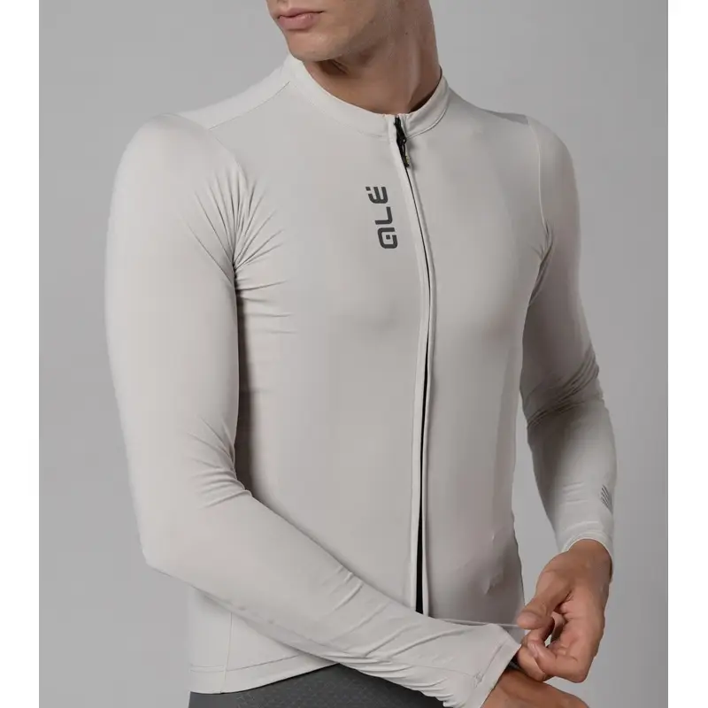 Langarm Trikot Color Block Pragma Grau Größe L #3