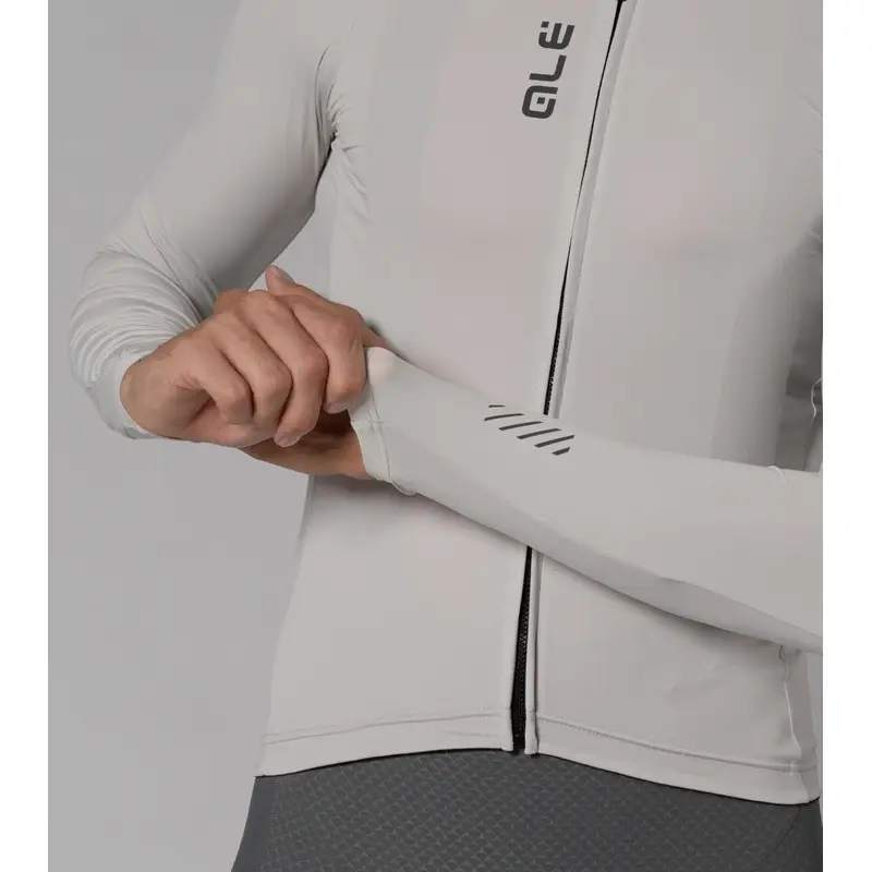Jersey Manga Larga Color Block Pragma Gris Talla XL #4