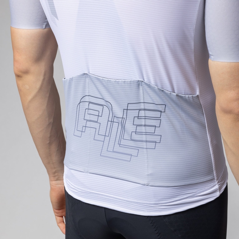 Maillot Manches Courtes ALE' PR-E Follow Me - Homme - Amarante - Neuf étiquettes