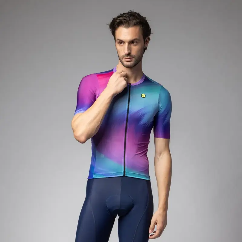Maglia A Maniche Corte Aurora PR-E Multicolore Taglia XXS - image