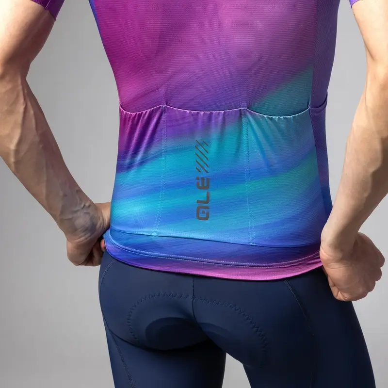 Maglia A Maniche Corte Aurora PR-E Multicolore Taglia XXS #4