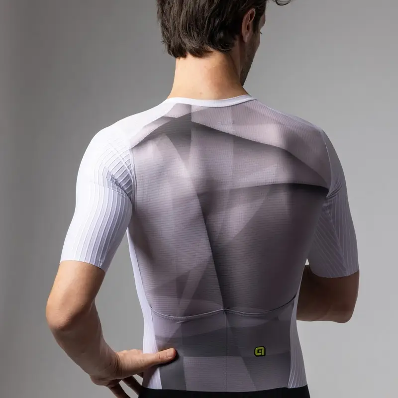Maillot Route Manches Courtes Watt 3.6 R-EV1 Blanc Taille S #3