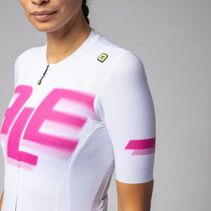 Maglia A Maniche Corte Sauvage PR-E Donna Bianco Taglia XXS #4