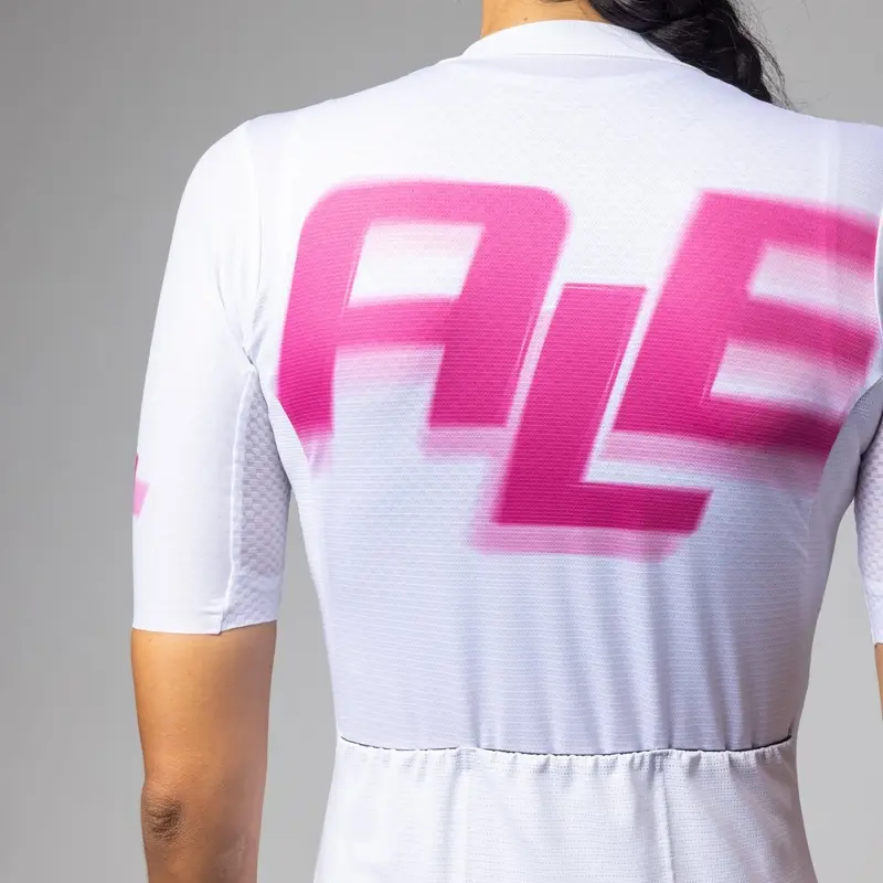 Maglia A Maniche Corte Sauvage PR-E Donna Bianco Taglia XXS #5