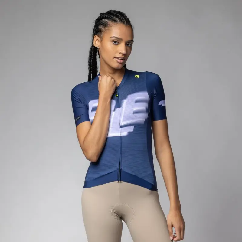 Maglia A Maniche Corte Sauvage PR-E Donna Blu Taglia XXS - image
