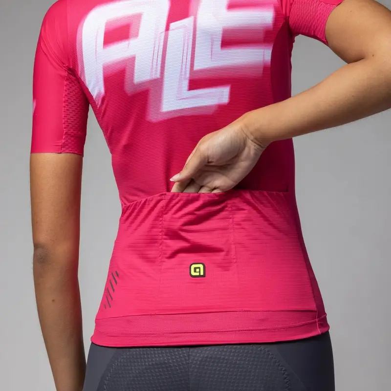 Maglia A Maniche Corte Sauvage PR-E Donna Rosso Taglia XXS #4