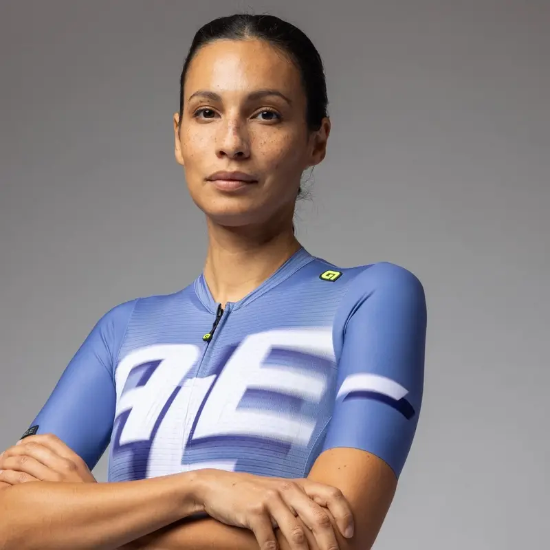 Maglia A Maniche Corte Sauvage PR-E Donna Azzurro Taglia XXS #3