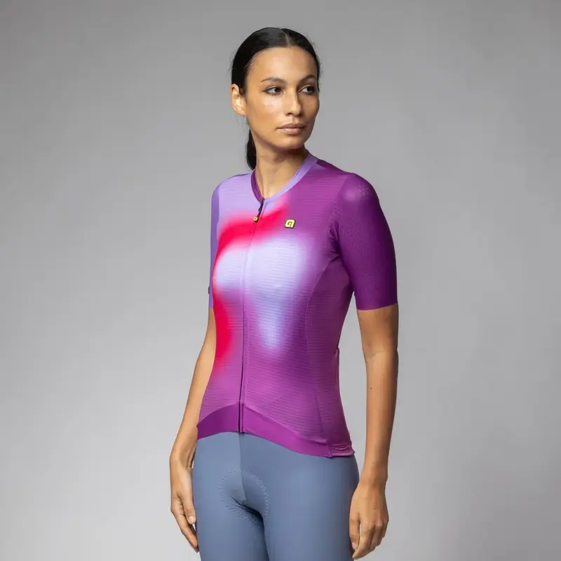 Maglia A Maniche Corte Flash PR-E Donna Viola Taglia XXS - image