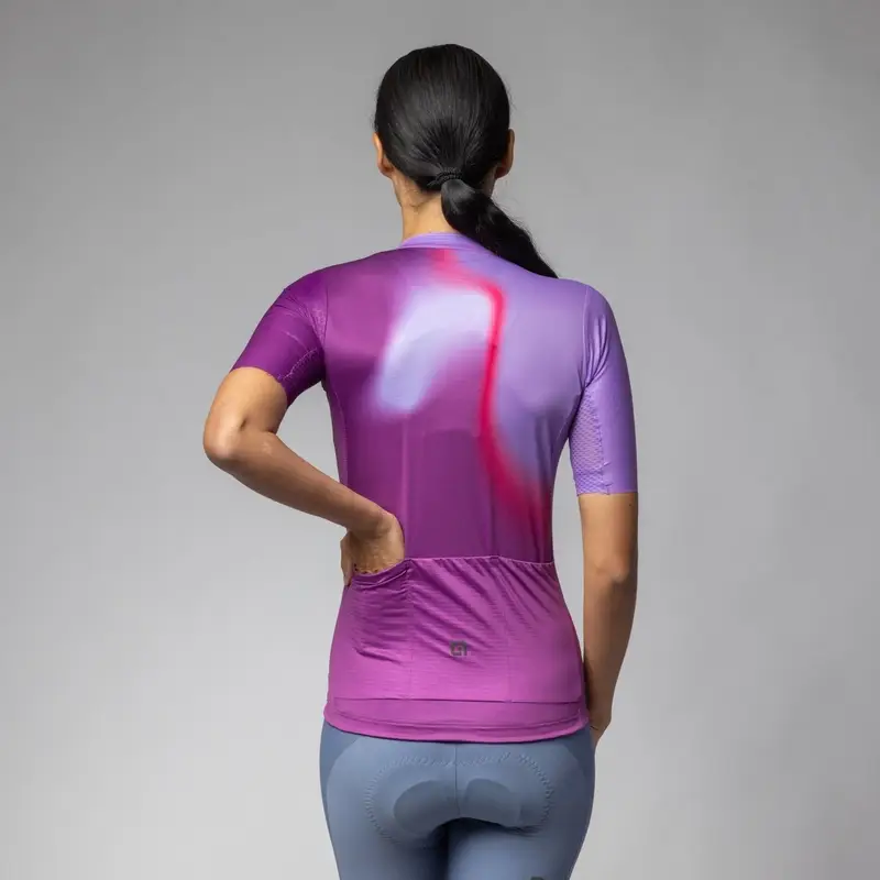 Maglia A Maniche Corte Flash PR-E Donna Viola Taglia XXS #1