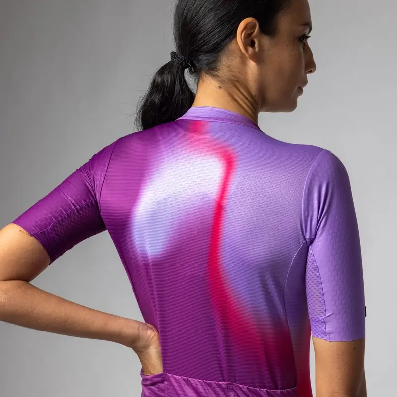 Maglia A Maniche Corte Flash PR-E Donna Viola Taglia XXS #4
