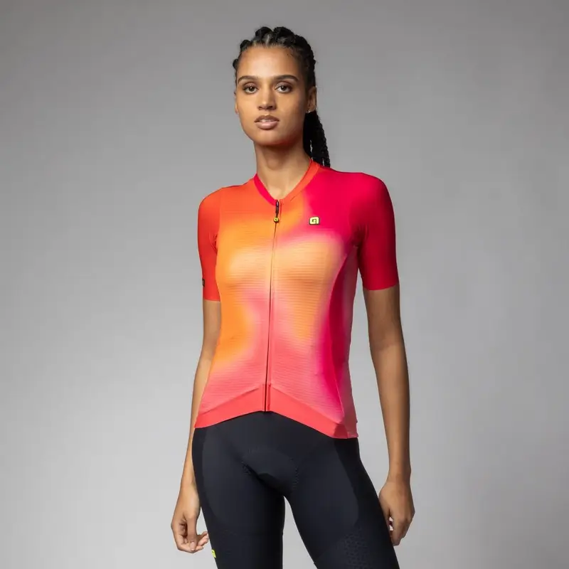 Maglia A Maniche Corte Flash PR-E Donna Arancio Taglia XXS - image