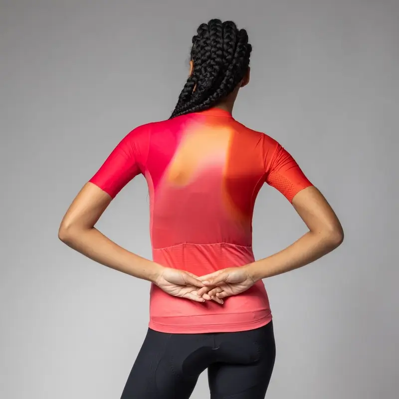 Maglia A Maniche Corte Flash PR-E Donna Arancio Taglia XXS #1