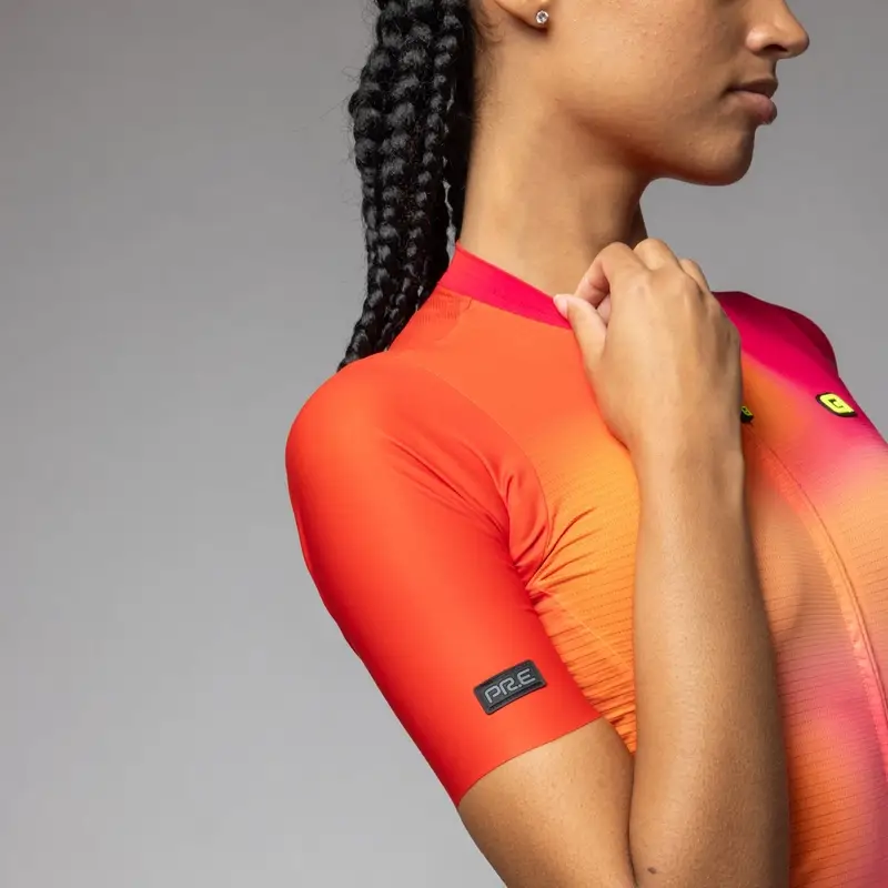 Maglia A Maniche Corte Flash PR-E Donna Arancio Taglia XS #3