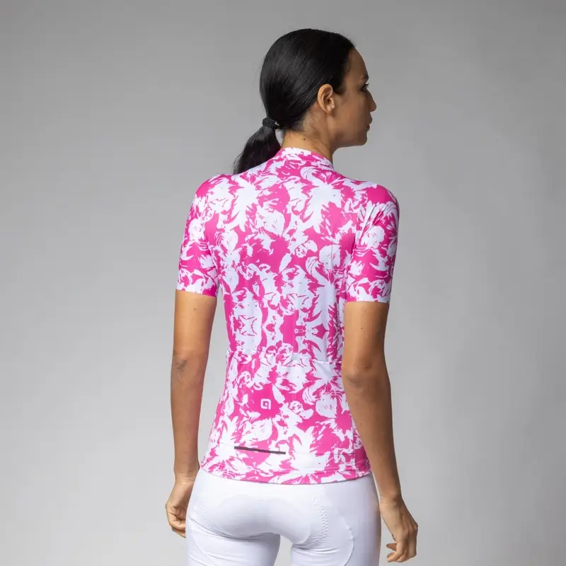 Maglia A Maniche Corte Essenza Pragma Donna Fucsia Taglia XXS #1