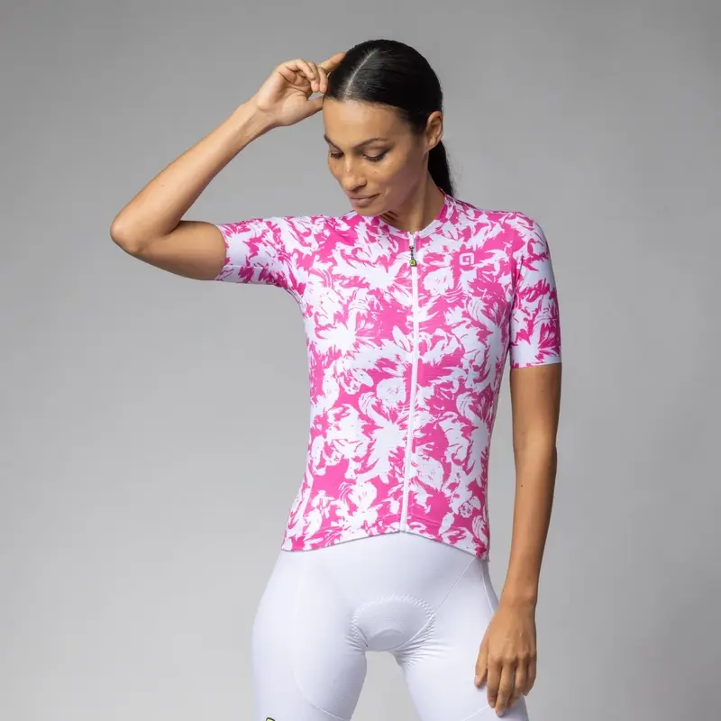 Maglia A Maniche Corte Essenza Pragma Donna Fucsia Taglia XL - image