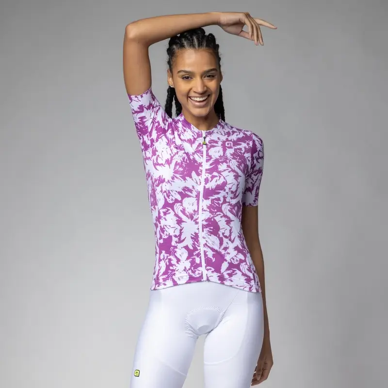 Maglia A Maniche Corte Essenza Pragma Donna Lilla Taglia XXS - image