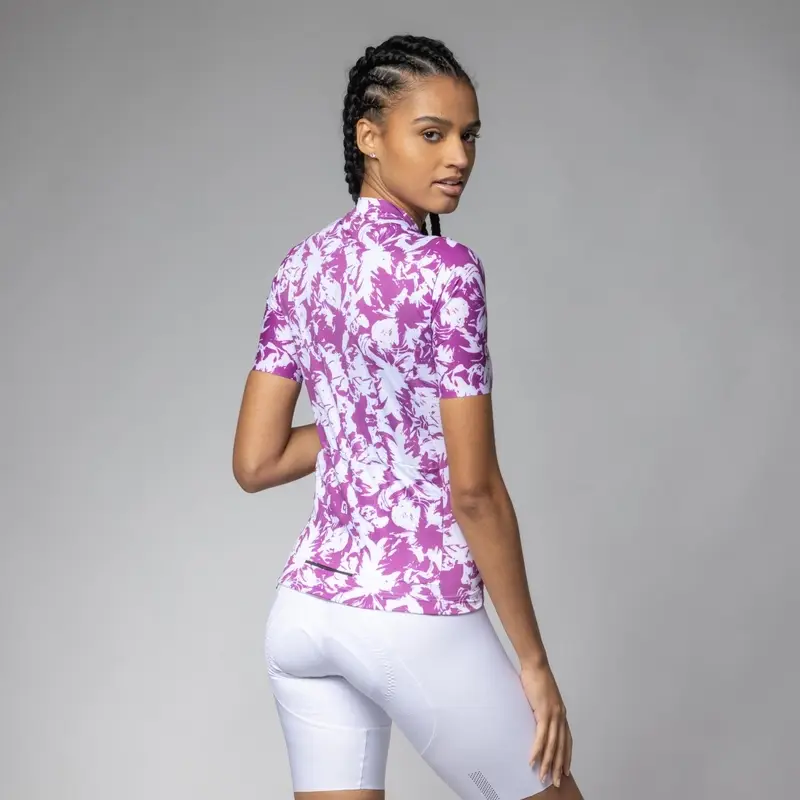 Maglia A Maniche Corte Essenza Pragma Donna Lilla Taglia XXS #1