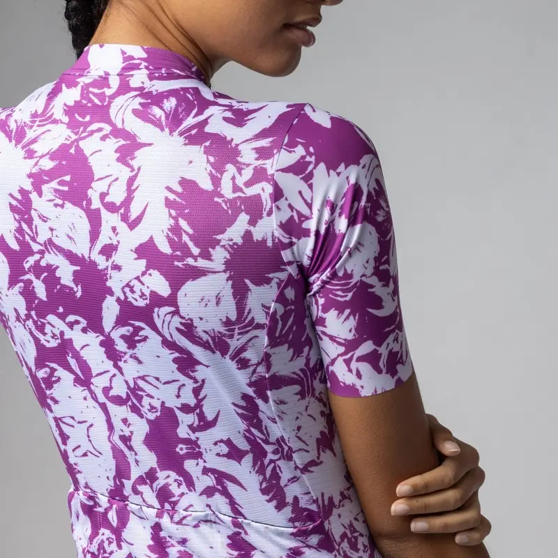 Maglia A Maniche Corte Essenza Pragma Donna Lilla Taglia XXS #4