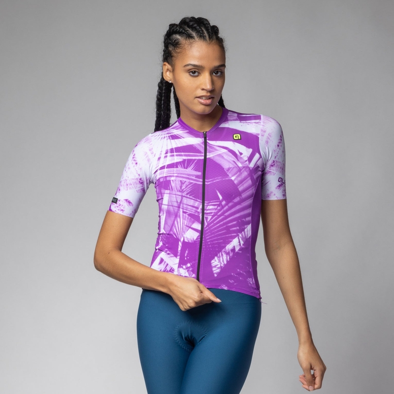 Palm PR-E Short Sleeve Jersey Women's Violet Size XXS