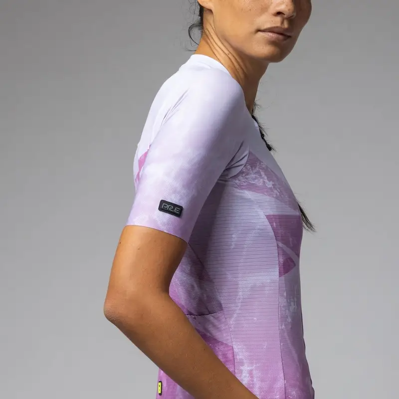 Maglia A Maniche Corte Quartz PR-E Donna Lilla Taglia XXS #3