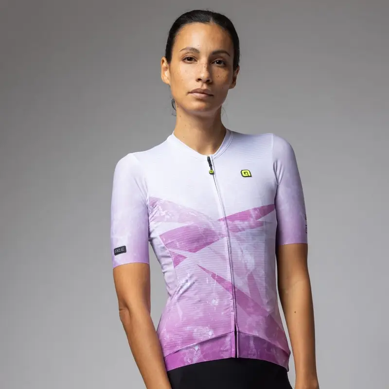 Maglia A Maniche Corte Quartz PR-E Donna Lilla Taglia XXS #4
