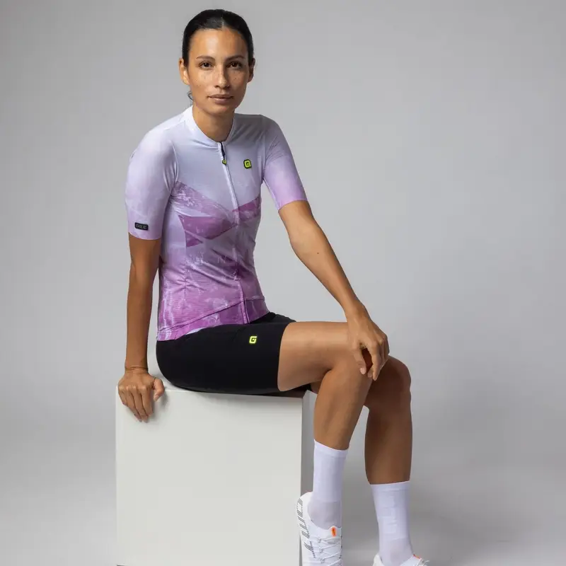 Quartz PR-E Damen Kurzarmtrikot Lila Größe XXXXL #2