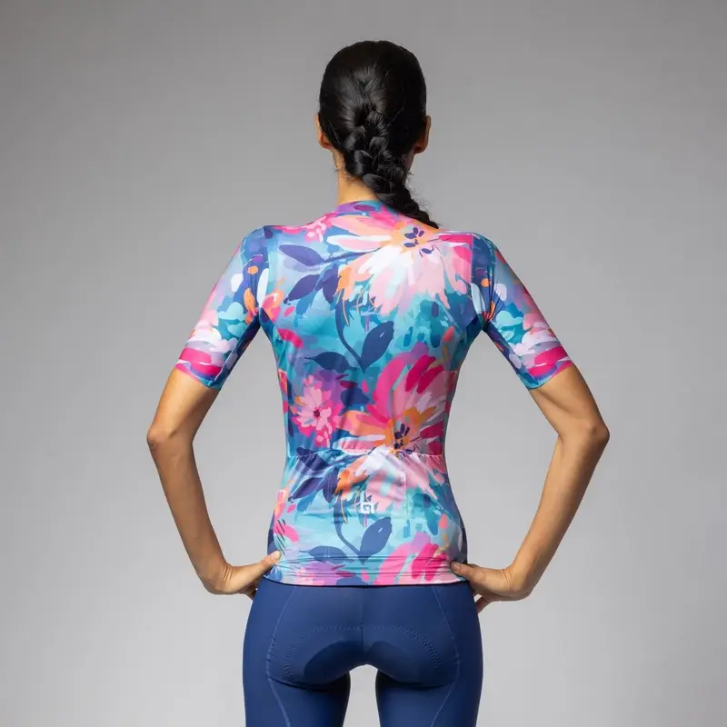 Maglia A Maniche Corte Jardin PR-E Donna Multicolore Taglia XXS #1